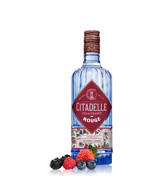 Citadelle Dry Gin Rouge (24 Botánicos) 41,7° – Aquavitae